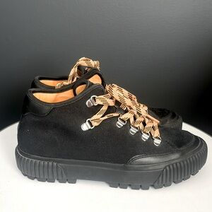 Rag & Bone Army Hiker Low Canvas Lace Up Size 37